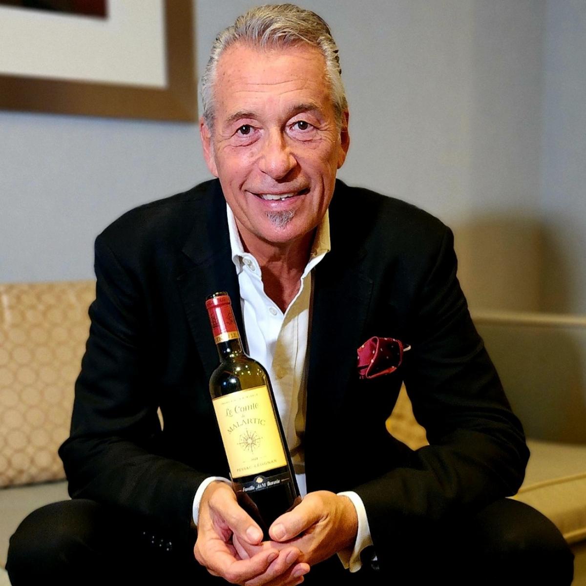 Image of sommelier 'Bordeaux' Bob Cranston  at In Pour Taste 